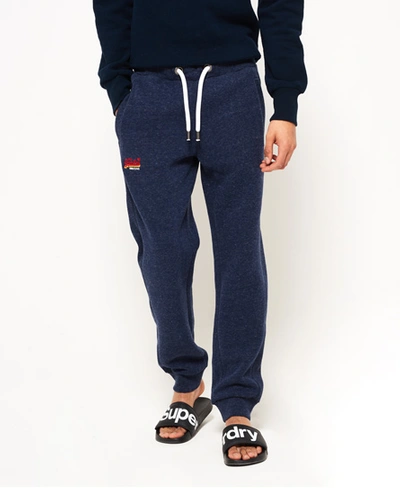 Shop Superdry Orange Label Cali Sweatpants In Navy