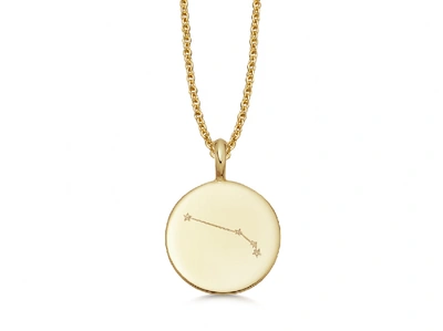 Shop Missoma Aries Gold Constellation Necklace