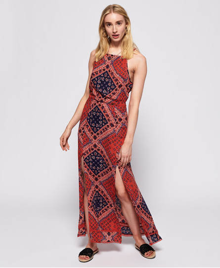 superdry boho maxi dress