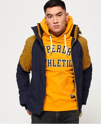 Shop Superdry Arctic Intron Hooded Sd-windcheater Jacket In Navy