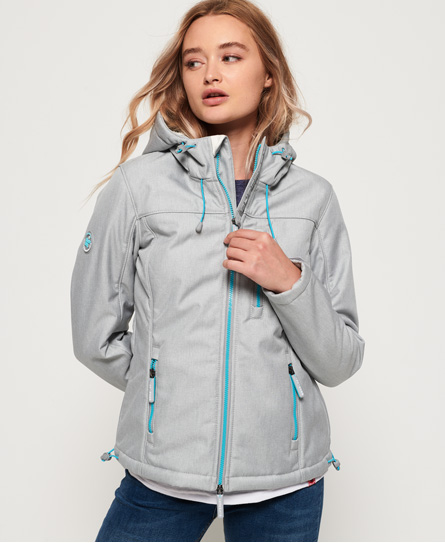 Superdry Hooded Winter Sd-windtrekker Jacket In Gray | ModeSens