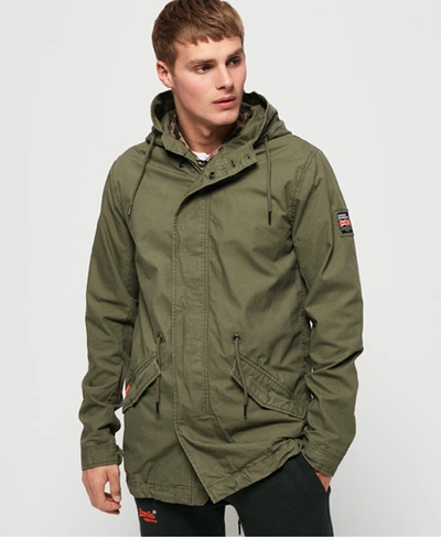 Superdry Rookie Military Parka Jacket In Khaki | ModeSens