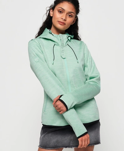 Shop Superdry Prism Hooded Sd-windtrekker Jacket In Green