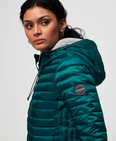 Core down hotsell hooded jacket