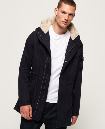 winter aviator parka