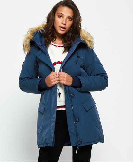 superdry down parka