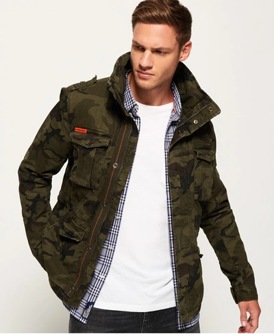 Superdry Classic Rookie Military Jacket In Green | ModeSens