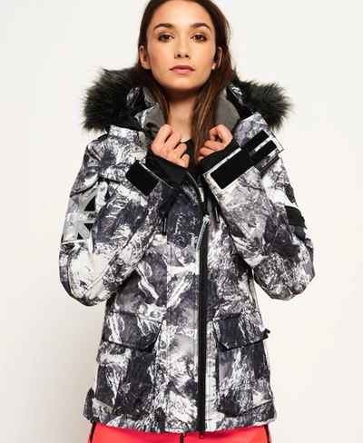 Superdry Ultimate Snow Service Jacket In Dark Grey | ModeSens