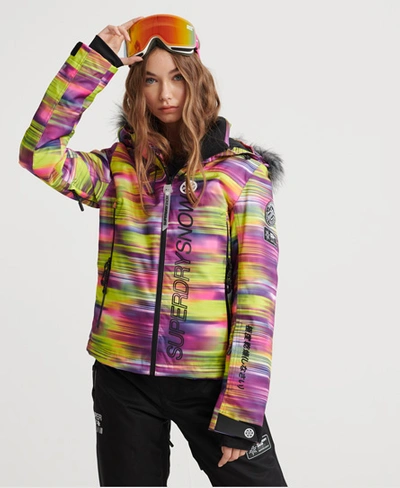 Shop Superdry Sd Ski Run Jacket In Multiple Colours