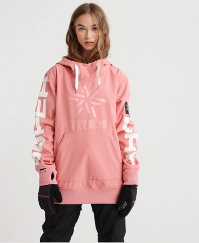 Superdry Snow Tech Hoodie In Pink | ModeSens