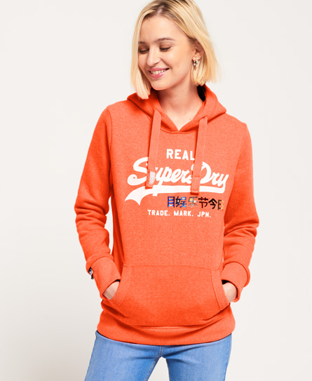 superdry hoodie orange