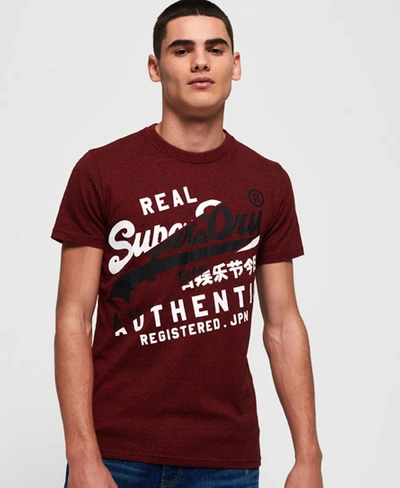 Shop Superdry Vintage Authentic Shirt In Red