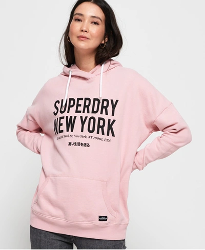 Shop Superdry Yasmine Hoodie In Pink