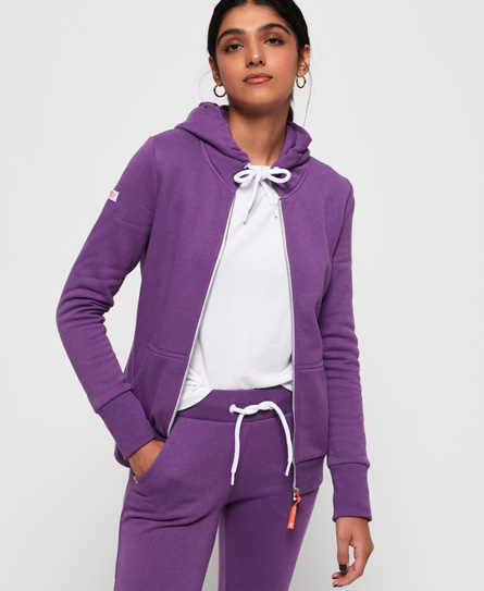 Superdry La Athletic Kapuzenjacke In Purple | ModeSens