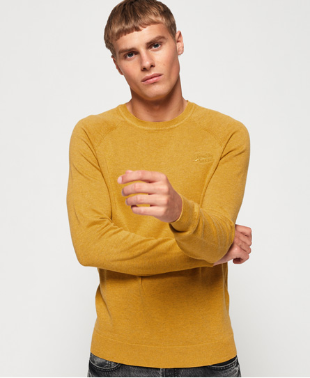orange label cotton crew