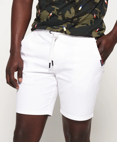 Shop Superdry Sunscorched Shorts In White