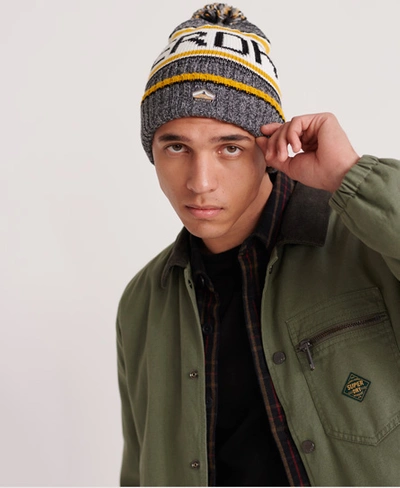 Shop Superdry Logo Beanie In Multiple Colors