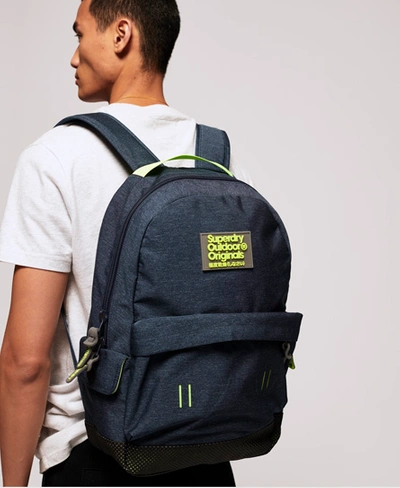 Shop Superdry Webster Montana Rucksack In Blue