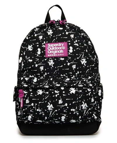 Shop Superdry Print Edition Colour Change Montana Rucksack In Black