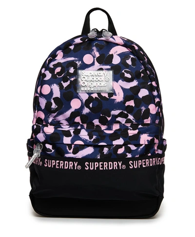 Shop Superdry Women's Repeat Series Montana Rucksack Navy Size: 1size