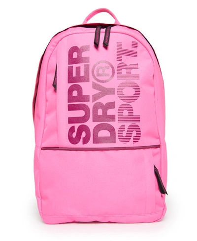 Shop Superdry Women's Sport Backpack Pink / Sugar Pink
