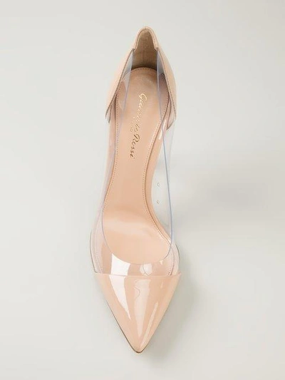 Shop Gianvito Rossi 'plexi' Pumps