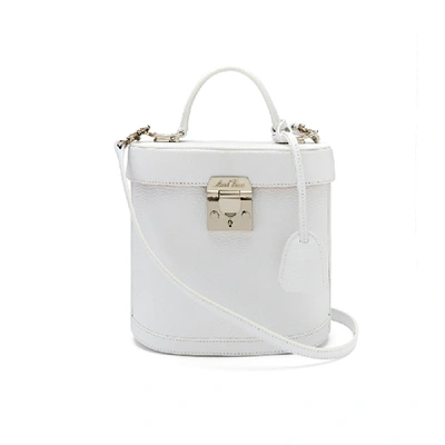 Shop Mark Cross Benchley Handbag In White