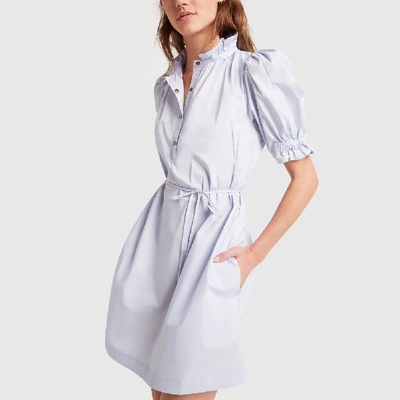 Shop Apiece Apart Sabrina Mini Dress In Lavender