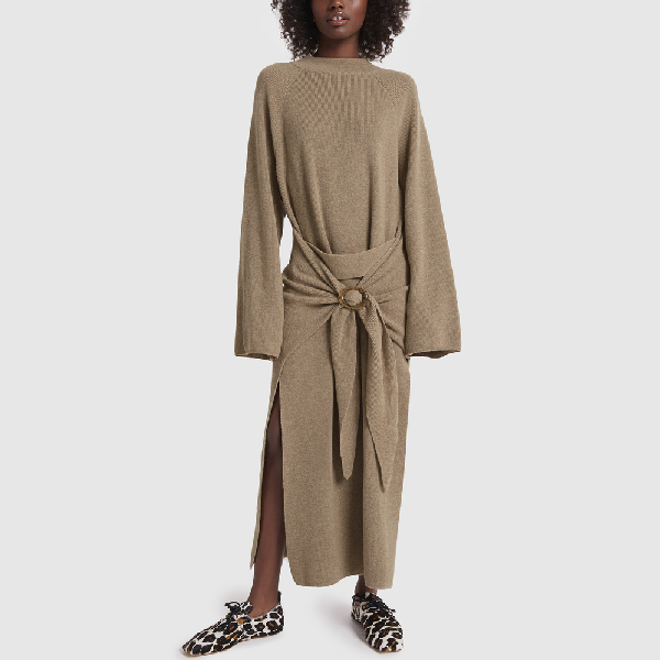 nanushka sweater dress