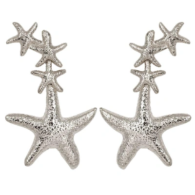 Shop Christie Nicolaides Sebastiene Earrings Silver