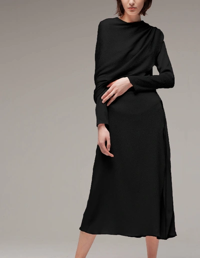 Shop Milo Maria Adela Dress In Black