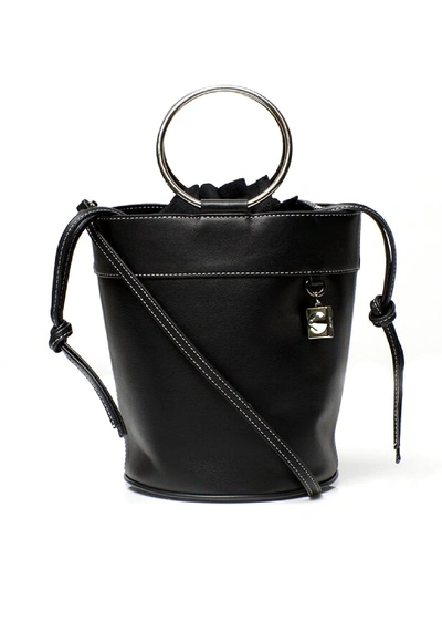 Shop Emm Kuo Marigot Bucket Bag In Black