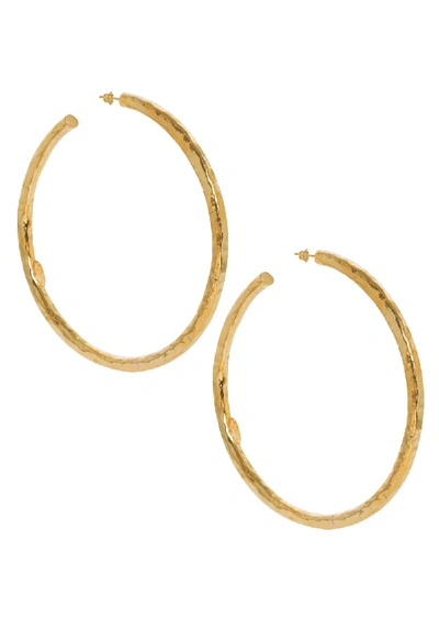 Shop Christie Nicolaides Theron Hoops Gold