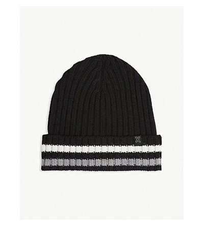 Shop The Kooples Wool Beanie Hat In Bla01