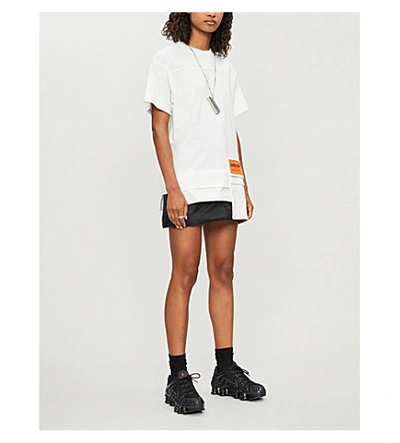 Shop Ambush Oversized Pocket Cotton T-shirt In White