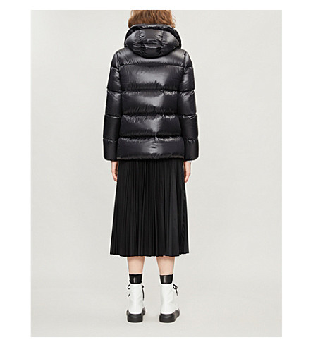 moncler seritte hooded padded shell jacket