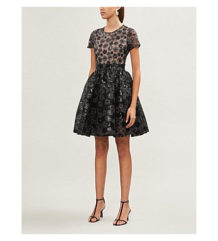 maje glitter dress