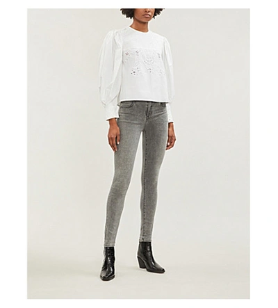 Shop J Brand Maria Skinny High-rise Jeans In Infidelity