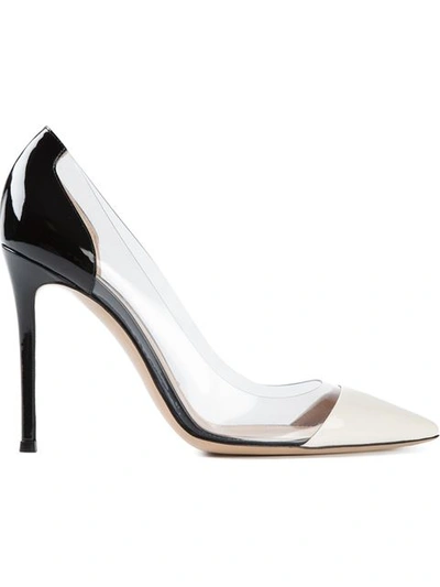 Shop Gianvito Rossi 'plexi' Pumps