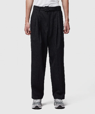 Dries Van Noten Phoenix Belted Wool Trouser | ModeSens