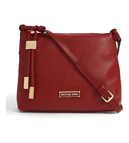 lexington large pebbled leather shoulder bag