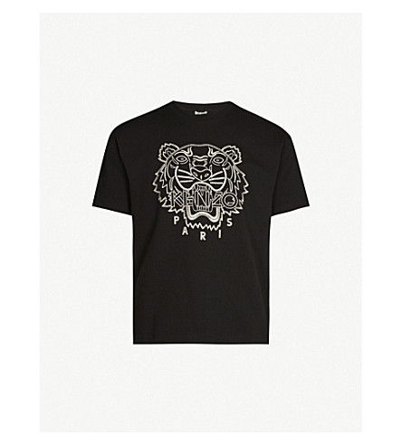 kenzo black tee