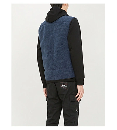 Shop Patagonia Classic Retro-x Fleece Gilet In Navy