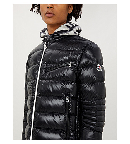 Moncler High-shine Padded Shell Jacket In Black | ModeSens