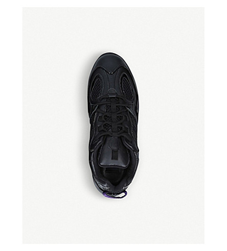 Eytys Jet Turbo Exaggerated-sole Leather Trainers In Black | ModeSens
