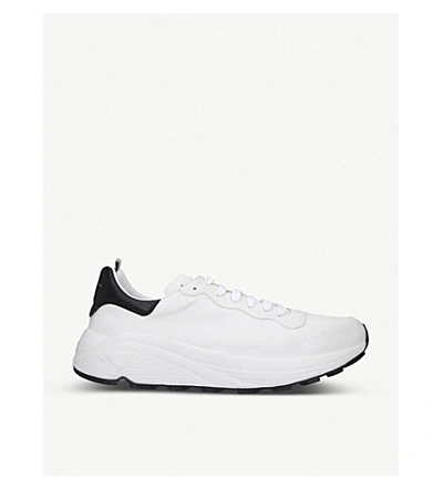 Shop Officine Creative Sphyke Leather Trainers In White