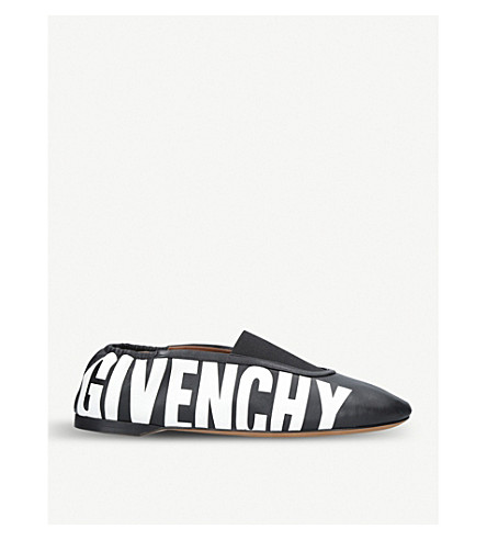 givenchy rivington leather slippers