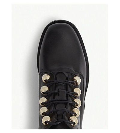 Claudie Pierlot Studded Leather Aramis Boots In Black | ModeSens