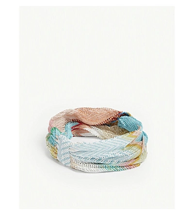 Shop Missoni Zigzag Headband In Sm0fj