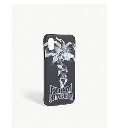 Shop Palm Angels Statue Graphic Iphone X Case In Black Multi